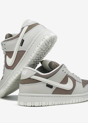 ❄️ nike dunk | brown grey gore-tex termo 🤎🩶 8