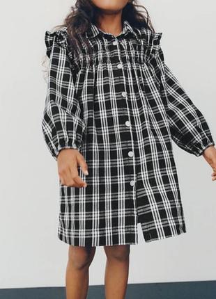 Фланелева сукня, плаття zara