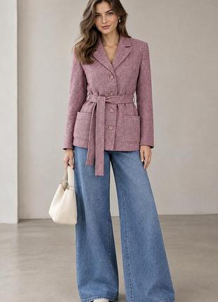 Винтажный шерстяной пиджак 1970-х годов от edinburgh woollen mill