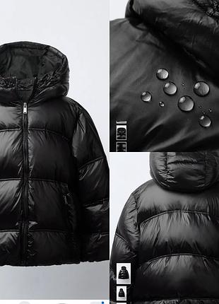 Водонепроникний пуховик zara