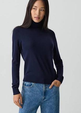 Женский шерстяной свитер гольф reiss