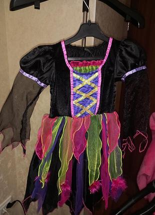 Костюм платья ведьмы, колдунья, колдуньи на геловин, хелловин, halloween, утро