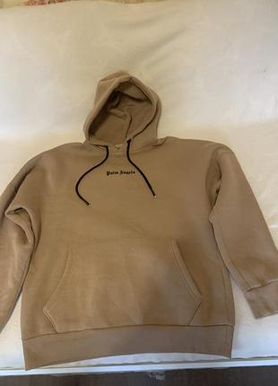 Тёплое мужское худи palm angels состояние но оригинал