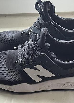 Кросівки new balance 247 в чорному кольорі