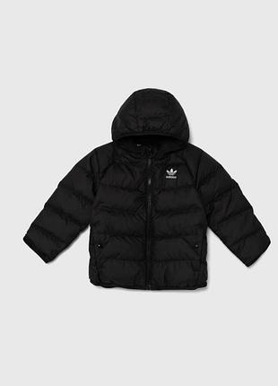Куртка для хлопчиків adidas демісезонна чорна 5-6 років