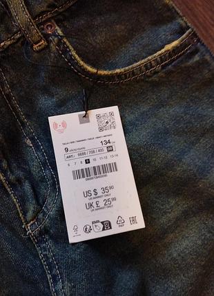 Джинси жіночі zara сині 3