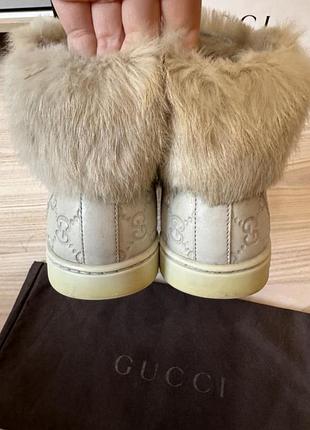 Жіночі ботинки кеди gucci оригінал 5