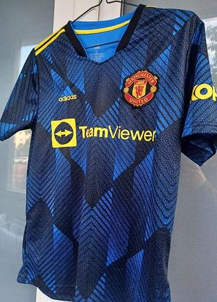 Третья футболка manchester united 2021/2022 - adidas aeroready (размер s, факт m)
