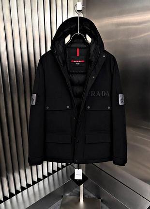 🔥новий сезон 2026/27🔥  подовжена куртка єврозима prada
