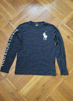 Лонгслив polo ralph lauren (оригинал) / мужская кофта с длинным рукавом