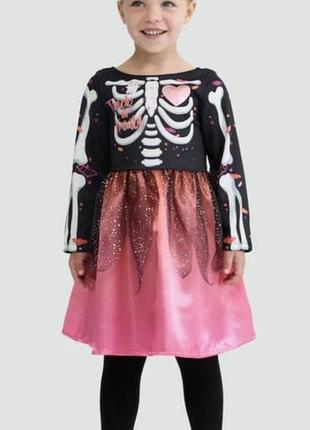 Платье на хеловин halloween 2-3р
