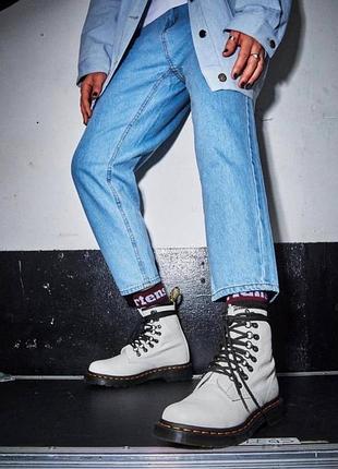 Черевики шкіряні демі оригінал dr. martens 1460 laced рр.36-41