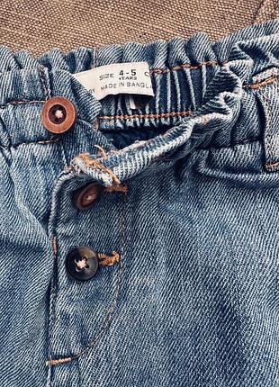 Утеплені джинси на дівчинку,zara 4
