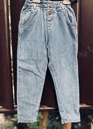 Утеплені джинси на дівчинку,zara 2
