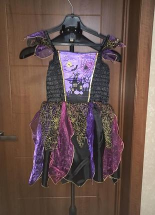 Платье костюм ведьмы, колдунья на геловин / хэллоуин / halloween