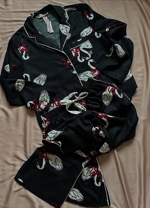 Піжама бавовняна зі штанами victoria’s secret оригінал
