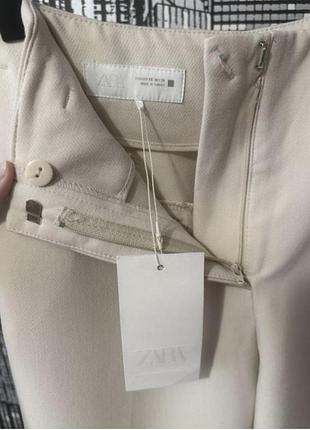 Нові жіночі брюки zara прямі брюки зара з підворотами
