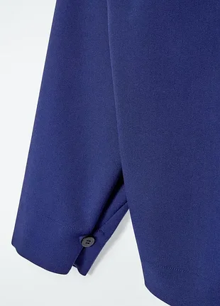 Блуза жіноча cos wool-blend half-zip blouse / 34 6