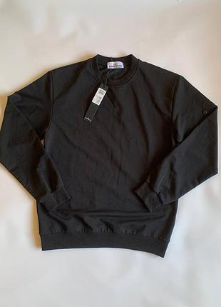 Черный свитшот stone island новое состояние.