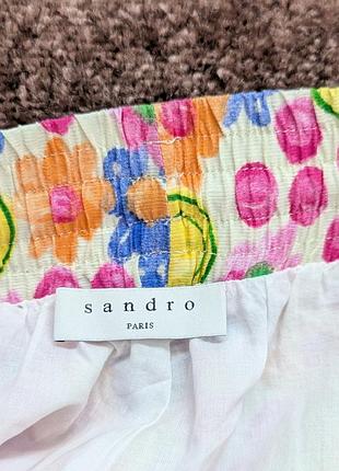 Sandro шорты smiley® wide с принтом 7