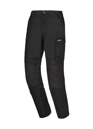 Брюки рабочие карго трансформеры для мужчины parkside cordura® 509755 56(xl) черный
