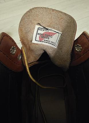 Вінтажні черевики red wing. оригінал 4