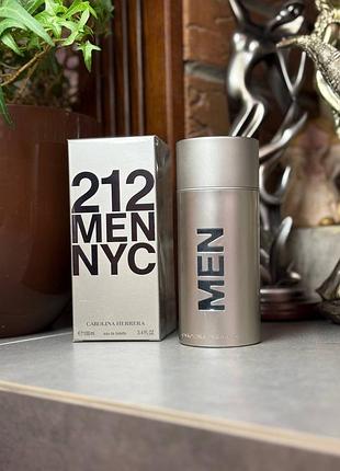 Carolina herrera  212 men nyc  100мл оригінал чоловічий парфум