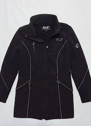 Женская куртка-софтшелл от известного немецкого бренда jack wolfskin размер s
