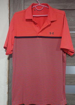 Футболка поло  under armour playoff polo 2.0