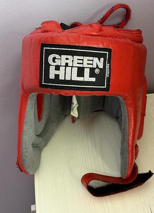 Шолом боксерський дитячий червоний s green hill