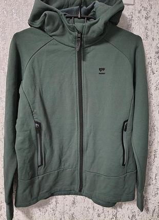 Кофта mons royale wool  fleece hood.