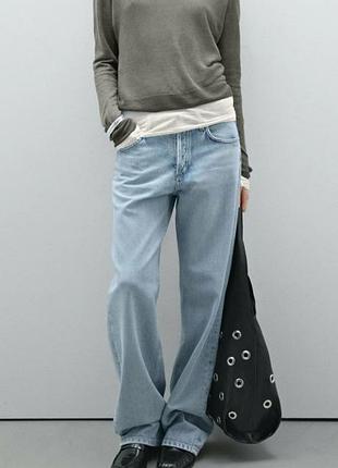 Massimo dutti новый джемпер 100% лён 5