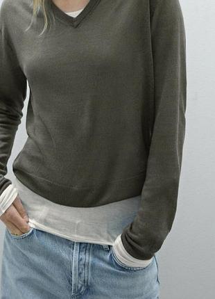 Massimo dutti новый джемпер 100% лён 2