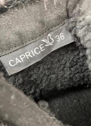 Черевички шкіряні утеплені оригінал caprice рр.36,37,39,41 4