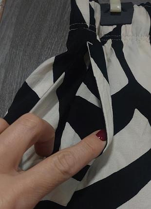Штани брюки широкі легенькі h&m 4