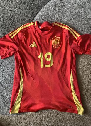 Чоловіча футбольна форма adidas збірної іспанії, червона