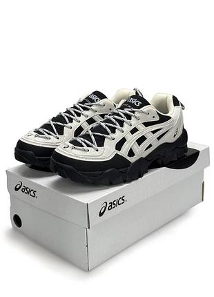 Чоловічі кросівки asics gel-pickax white black