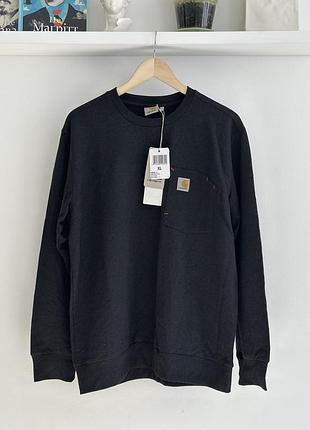 Світшот чоловічий carhartt state sweatshirt grey