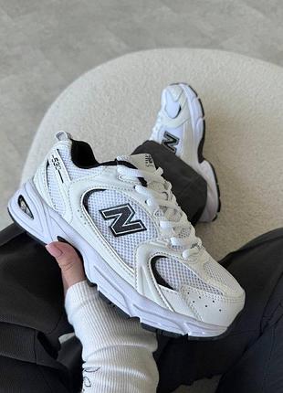 Кросівки жіночі 530 white black
