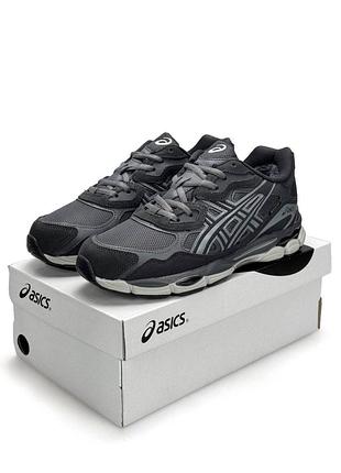 Чоловічі кросівки asics gel-nyc fur grey metallic