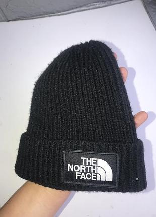 Шапка the north face чорна, one size 2