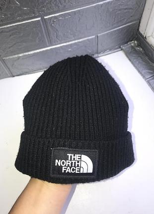 Шапка the north face чорна, one size 6