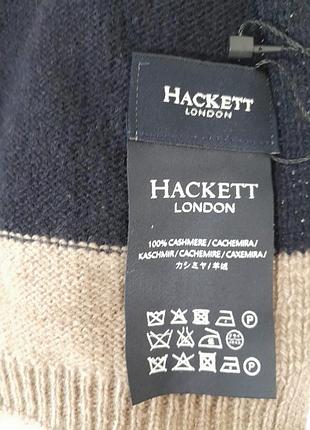 Шарф hackett london кашемір 4
