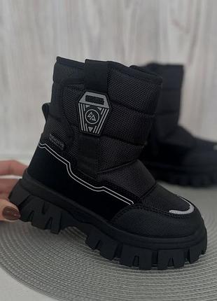 Сапожки зимние! не промокают! 2
