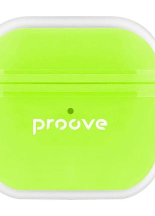 Чехол proove air bump case airpods 4/5 green