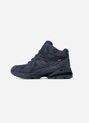 Кроссовки salomon elixir mid#x fur grey/black