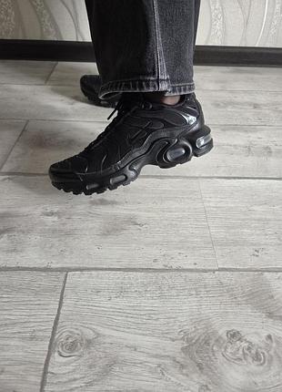 Кросівки nike air max plus tn «triple black» (арт. cd0609-001), р. 39/40  оригінал