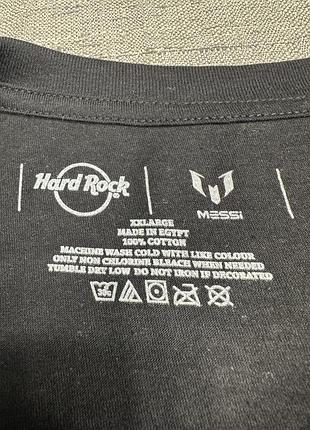 Футболка hard rock x messi нова 5
