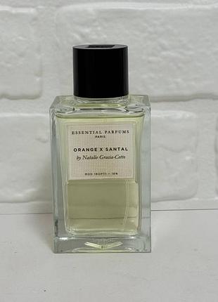 Тестер essential parfums orange x santal