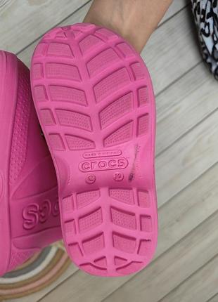 Сапоги резиновые, боты crocs c10 3